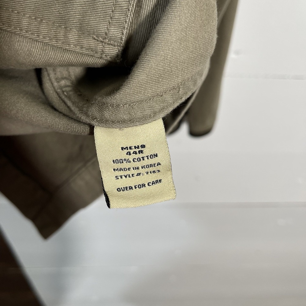 TravelSmith Travel Smith Jacket Casual Safari Outdoor Field Leather‎ Accents 44R - Picture 4 of 5